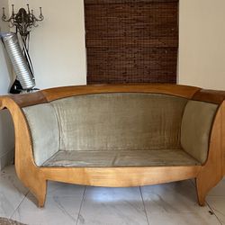 Wooden Couch 