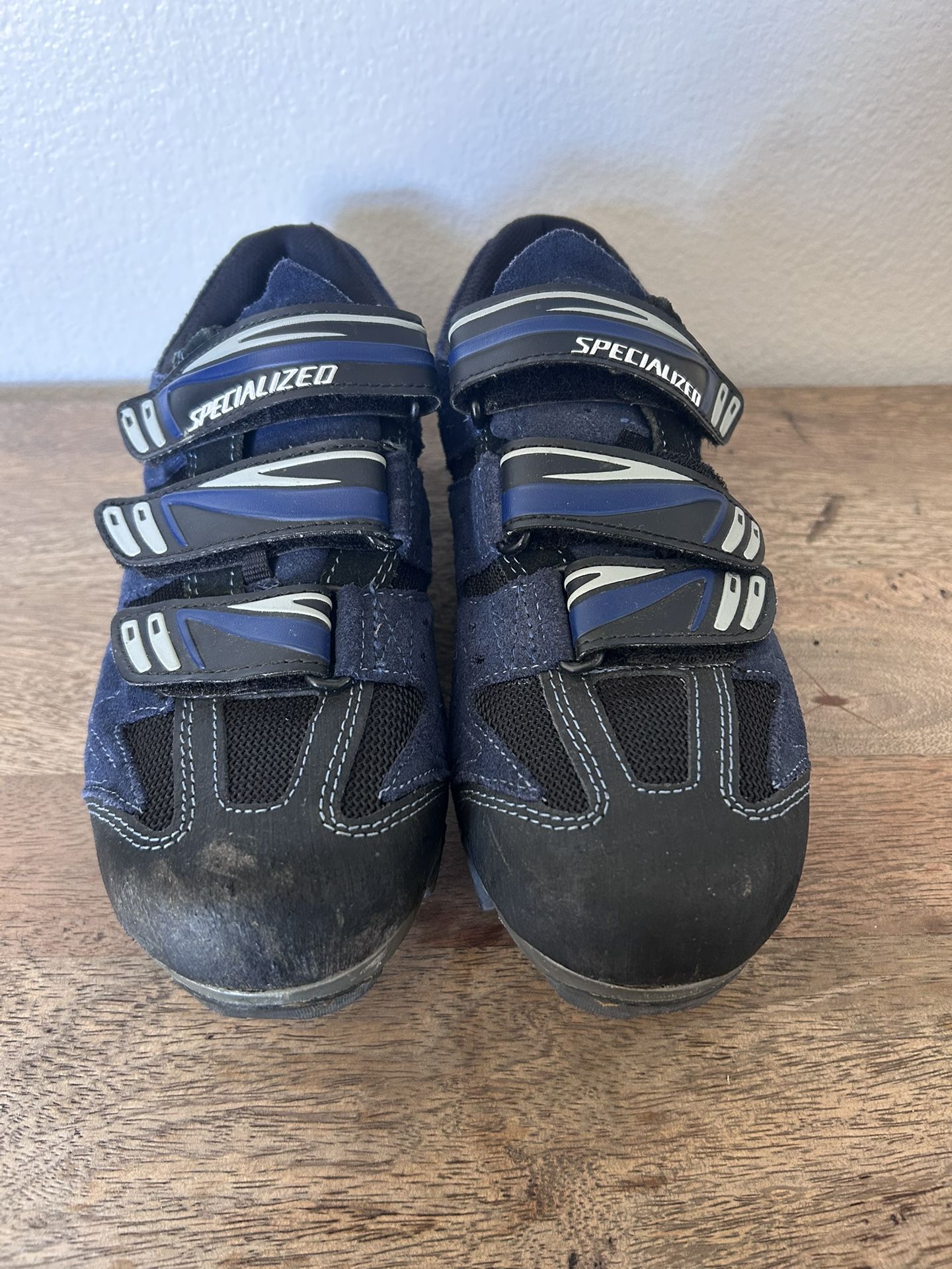 Body Geometry Specialized Men's Blue Cycling Shoes Size EU 42 US Size 9