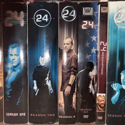 Lot Of Dvd Tv Seasons House 24 The Pacific