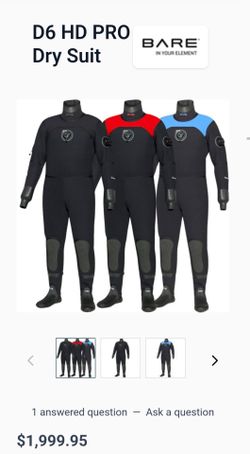 D6 HD PRO Dry Suit