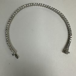 14K Diamond Tennis Bracelet 7.25 Inches 