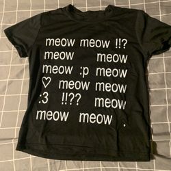 Meowmeow Shirt Size Small