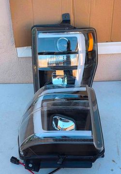 08-10 Ford F250 F350 F450 F550 Super Duty Headlights Luces Micas Calaveras Faros Faroles Focos Headlamps