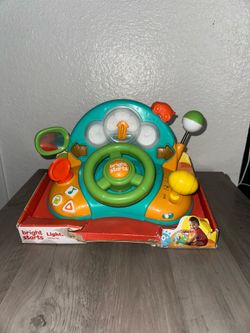 Bright Starts Lights & Colors Driver Musical Toy - Open Box / Never Used