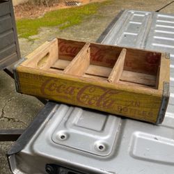 Antique Coca Cola Crate.
