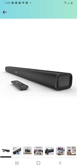 37" Sakobs Soundbar New