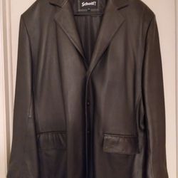 Men's Lambskin Leather Sport Coat / Blazer