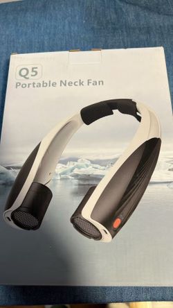 New in box Portable Neck Fan, 20H RunTime Cooling Fan, 6 Speeds 360° Airflow Personal Fan, Rechargeable Hands Free with 6000mAh Battery Wearable Fan G