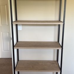Ladder Bookshelves in Vintage Oak (pair of 2)
