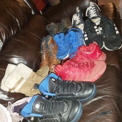 A BUNCH OF NICE SHOES CHEAP Diff Sizes 6y 