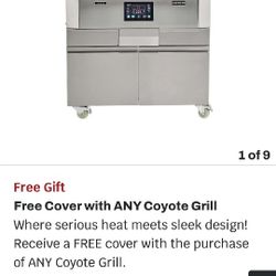 Used Coyote Pellet Grill 