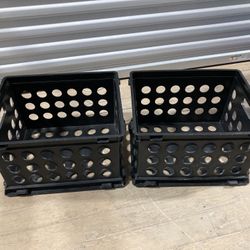 2 Stacking Crates