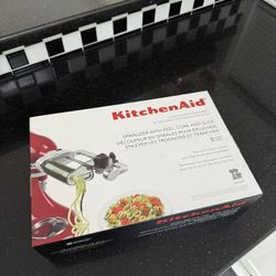 KitchenAid KSM1APC Spiralizer with Peel, Core & Slice Stand Mixer Attachment