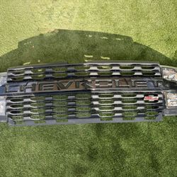 ODM Chevy Silverado Custom Grill Headlights 