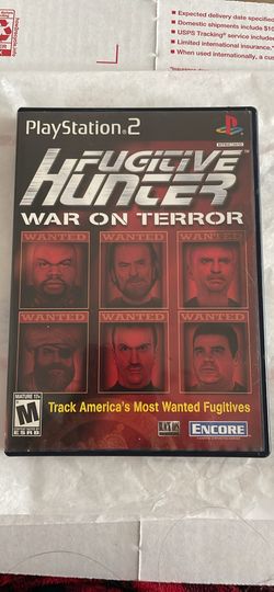 PlayStation 2 Fugitive Hunter War on Terror Game