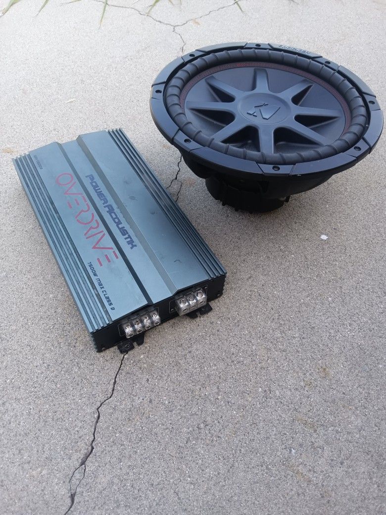 Amplifier And Subwoofer Setup