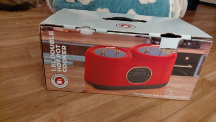 1.8L Double Hot Pot Cooker