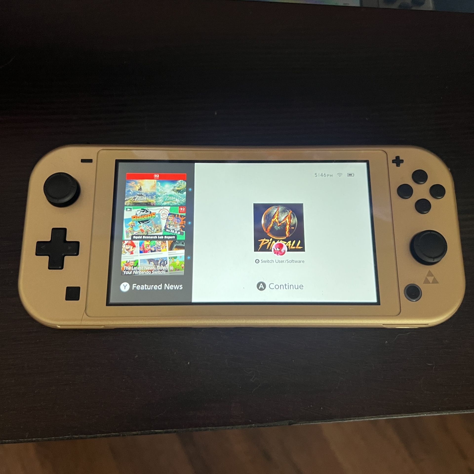 Nintendo Switch Lite Hyrule Edition