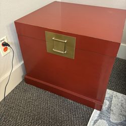 Side Table With Storage 