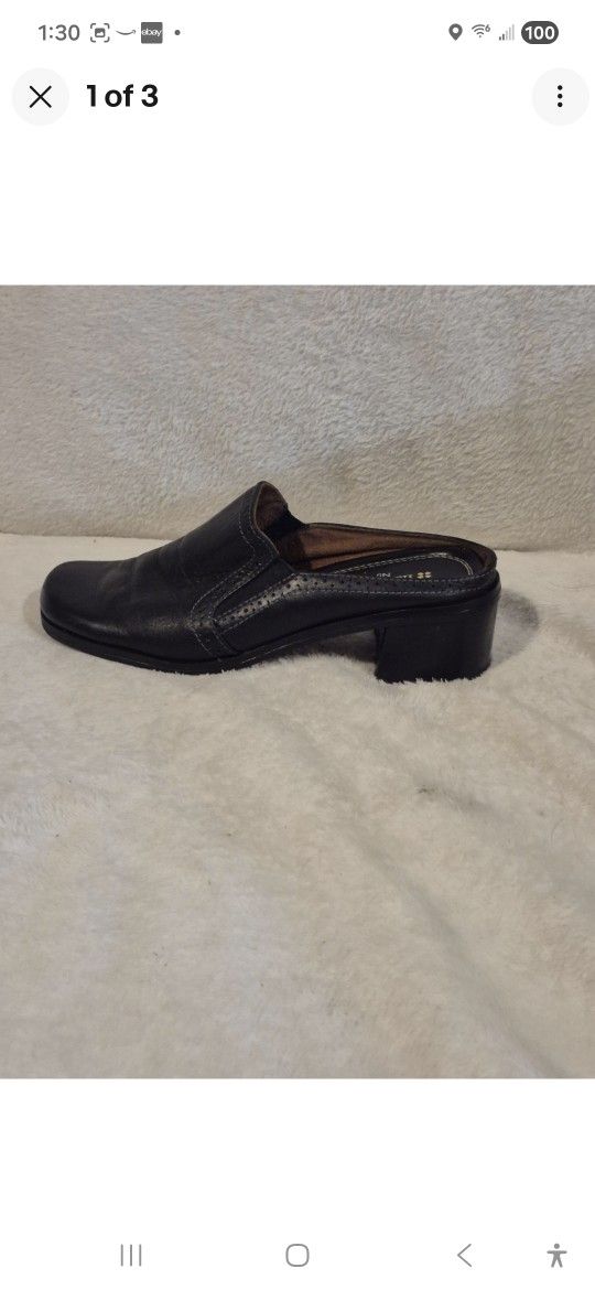 Womens Leather Dress Shoes With Heel