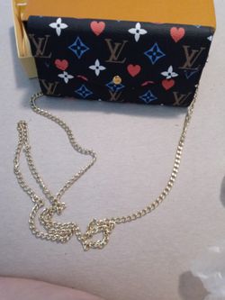 Black Colorful Purse