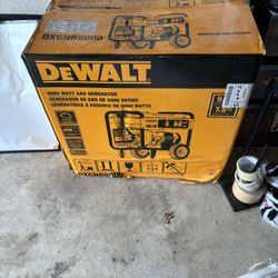 Brand New!!! DeWalt 8000 Watt Gas Generator 