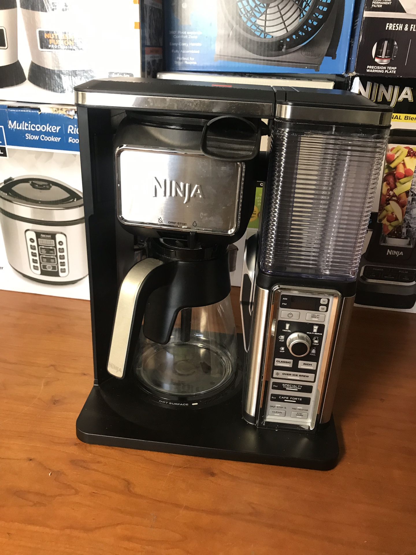 Used Ninja coffee maker brewer for specialty coffee drinks