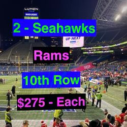 Seahawks Rams Tickets 
