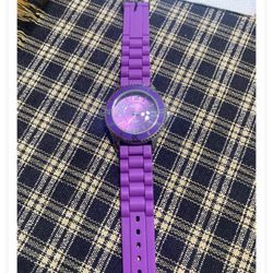 Watch brightly colored purple