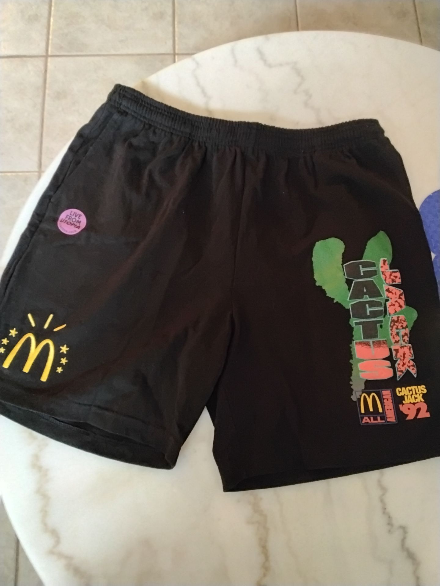 Cactus Jack Shorts, Used