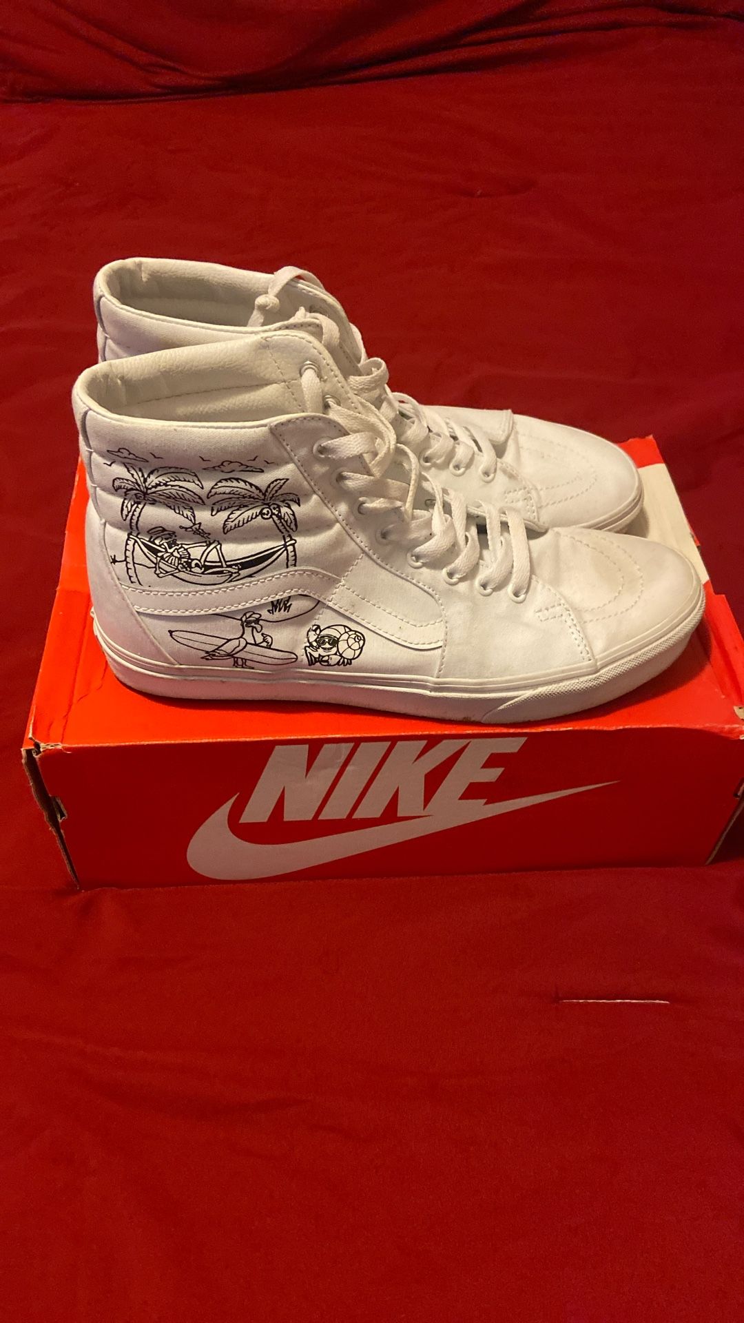 Vans High Tops White