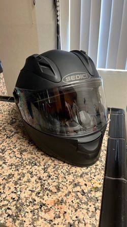 Sedici Full-Face Motorcycle Helmet Matte Black