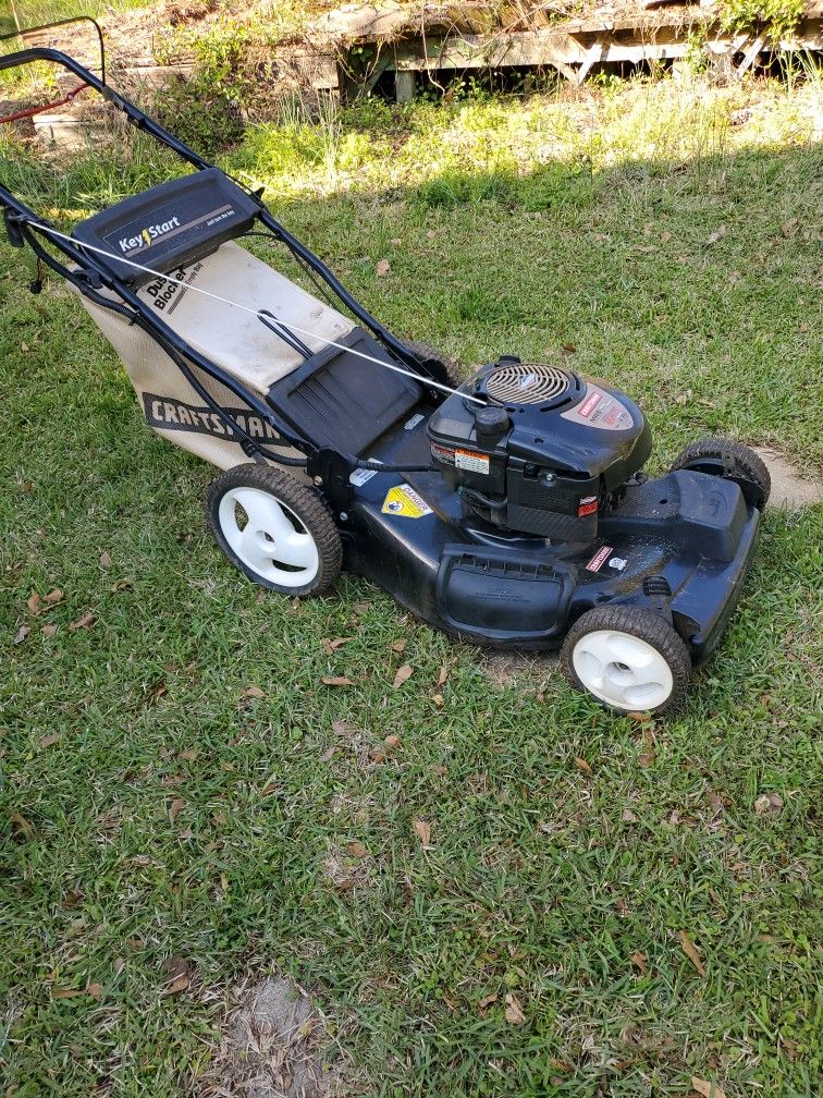 Briggs and stratton key start lawn mower new arrivals