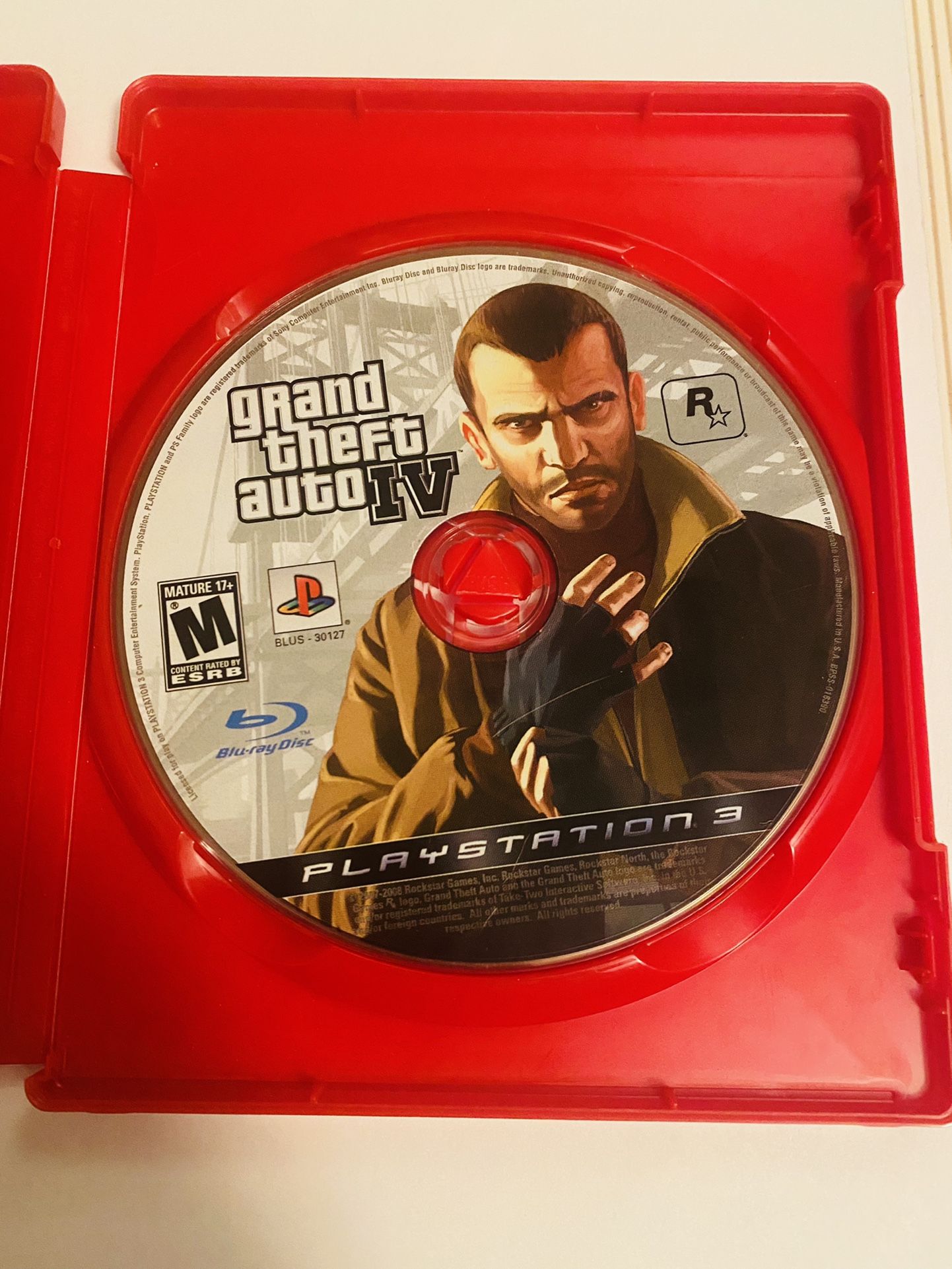 PS3 Grand Theft Auto IV Game