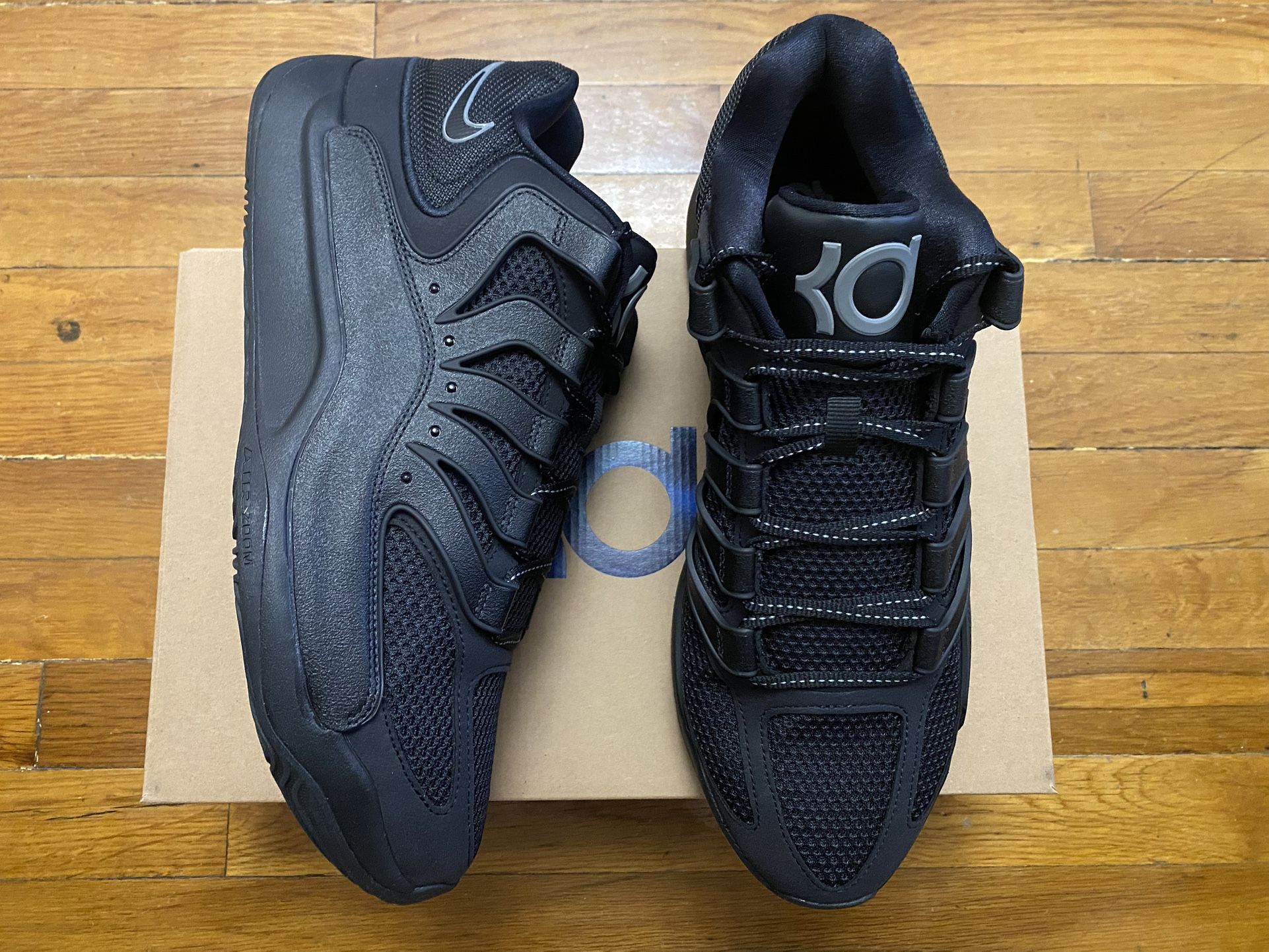 Size 13 - Nike KD18 Kevin Durant Basketball Shoes Triple Black Men’s