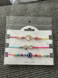 Evil eye bracelets 💕