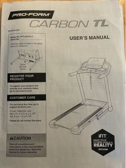 Pro-Form Carbon Treadmill