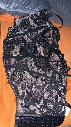 Floerns Women's Plus Size Lace Bustier Corset Tops