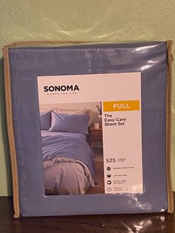 Sonoma Easy-Care Full Sheet Set 525TC