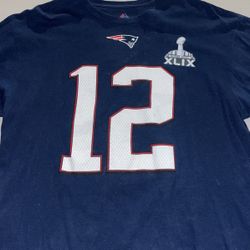 Tom Brady New England Patriots Football Tee