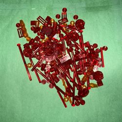 Lego Trans Red Pieces 