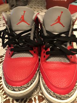 Nike Air Jordan 3 Retro SE Unite Fire Red Cement 10.5 
