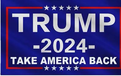 90x150cm Donald 2024 Take America Back Trump Flag