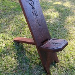 Wooden Viking Camping Chair
