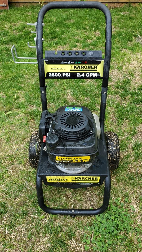 Honda pressure washer 5.5 HP 2500PSI 160 GCV for Sale in Trenton, NJ OfferUp