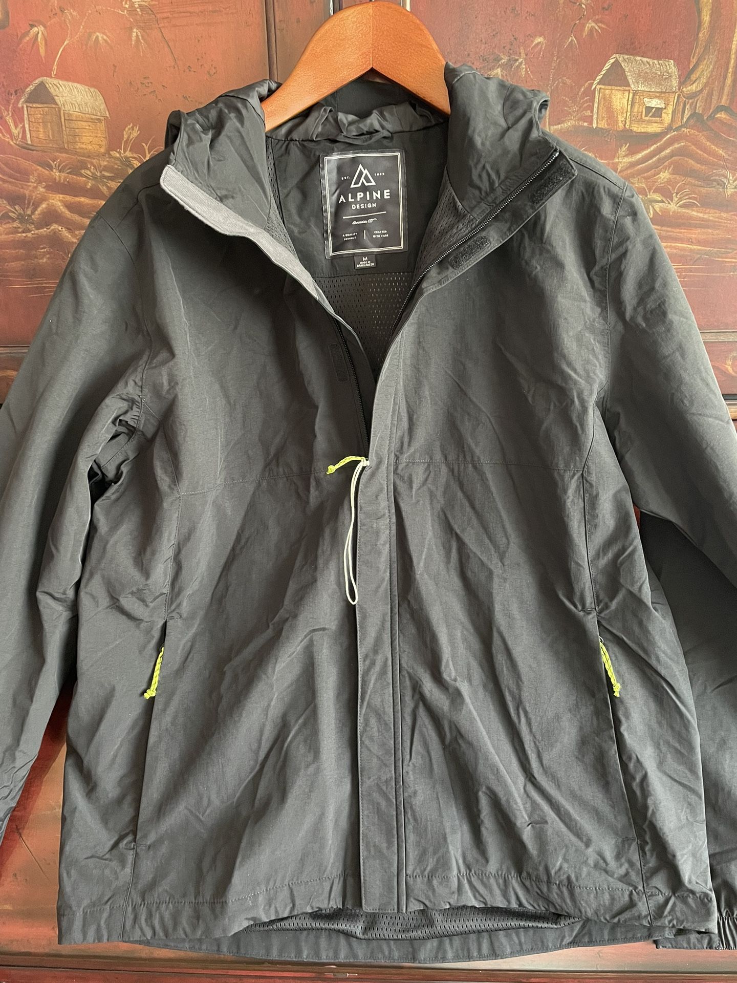 Alpine Design Mens Rain/Wind Jacket Size M Also Have A Large 