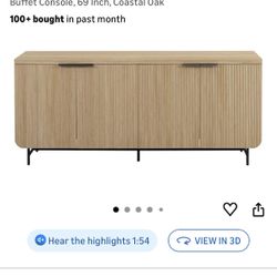 Walker Edison Buffet Console 