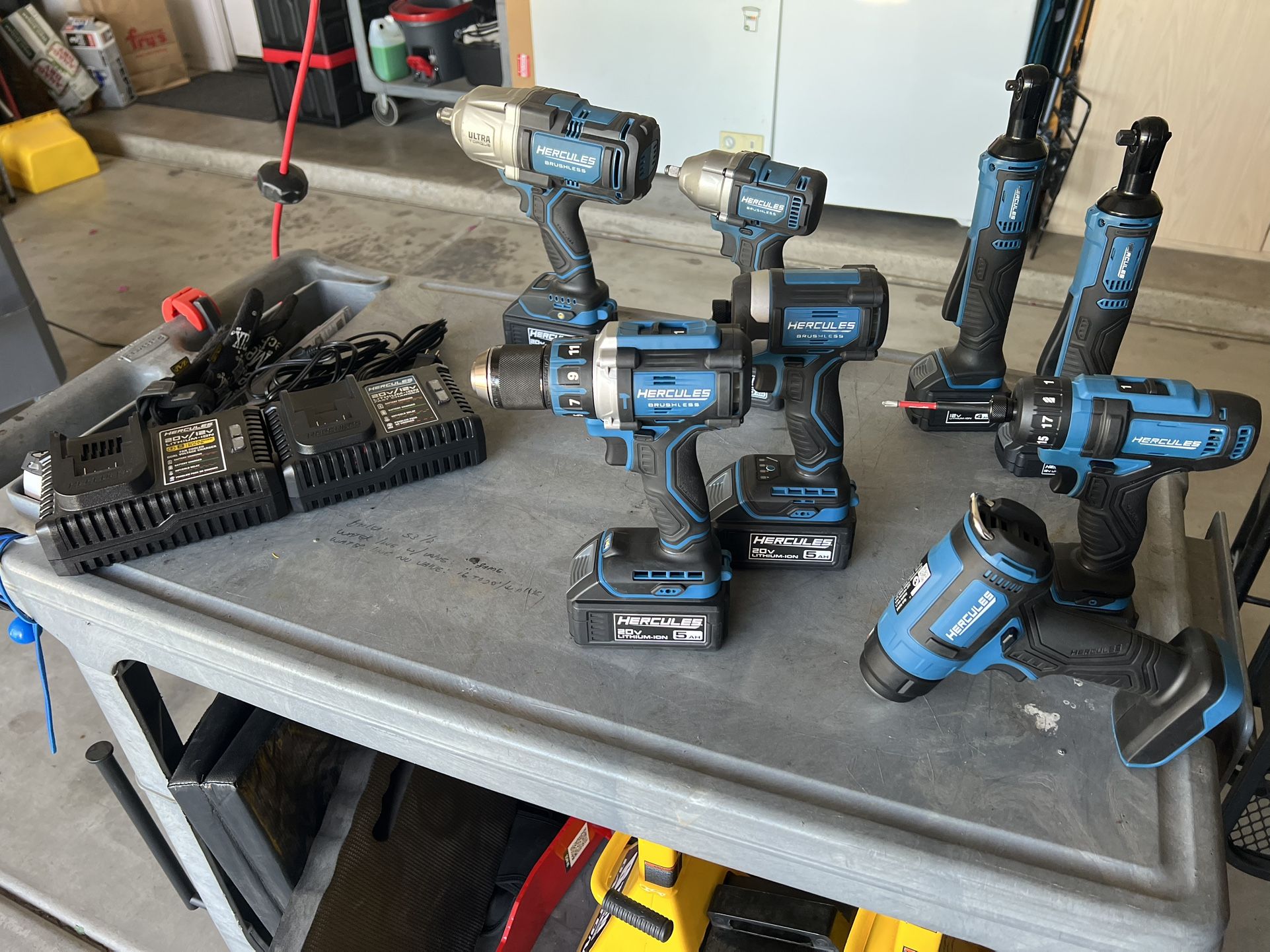 Hercules Power Tools Complete Set