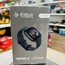 Fitbit Fitbit Versa 4 Fitness Smartwatch - Black/Graphite Aluminum