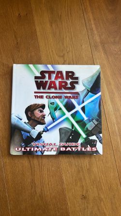 Star Wars Collectors Book Clone Wars Visual Guide Adult Adolescent Children’s Kids School Reading Paperback Hardcover